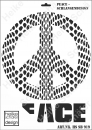Schablone-Stencil A3 212-0919 Peace Schlangendesign